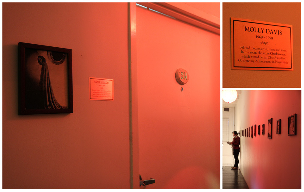Miracle Mile hallway and room 214